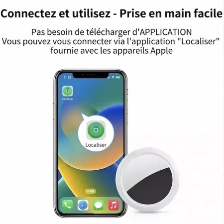 System localisation du collier GPS chat perdu AirTags anti-perte