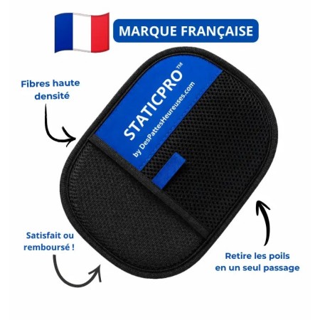 Gant anti poils StaticPro marque francaise