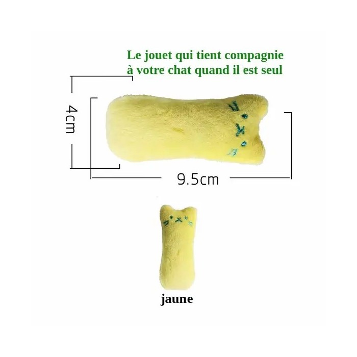 Jouet à mâcher pour chat, petit format peluche