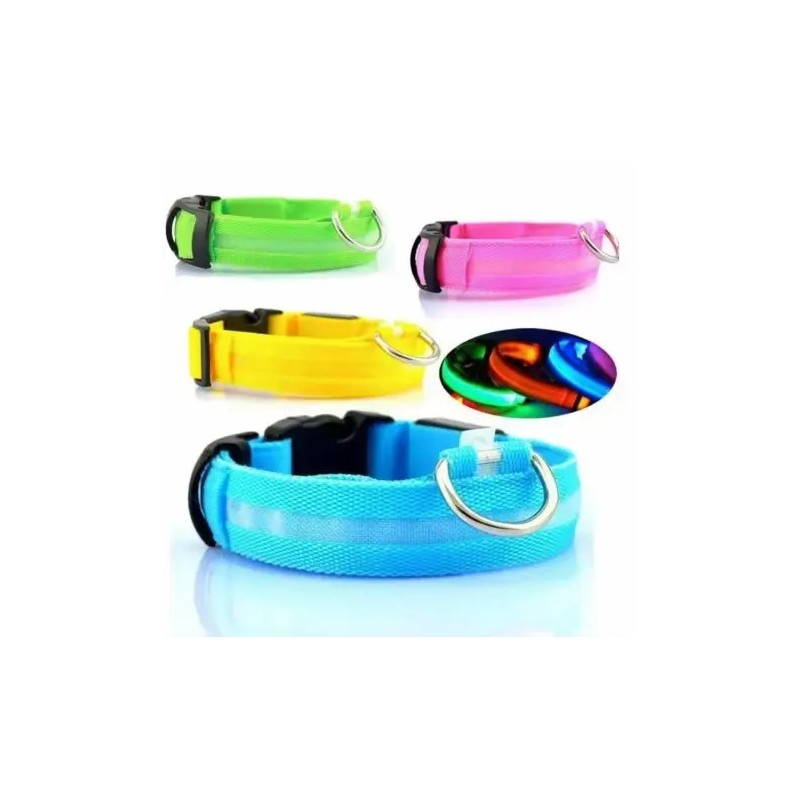 Détail fermoir et anneau de fixation pour collier LED - Matériel robuste