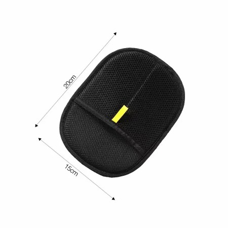 Gant de brossage ergonomique pour chien et chat - Face adhésive réutilisable