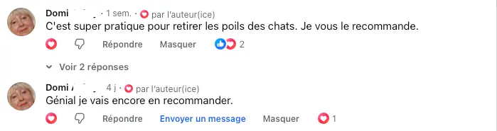 Avis de Domi sur le gant anti-poils StaticPro