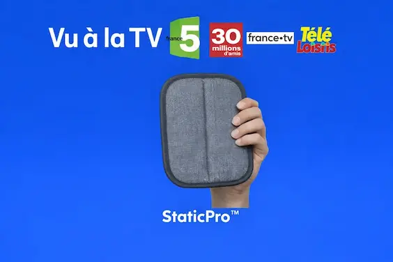 Le gant ramasse poils staticpro vu a la tv