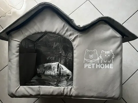 Test en conditions réelles de la niche rafraîchissante pour chats et petits chiens