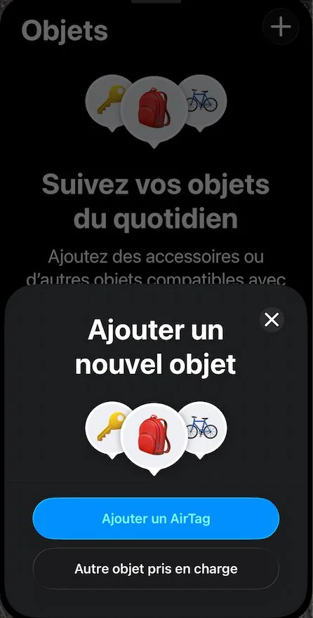Collier GPS pour chat ajouter objet